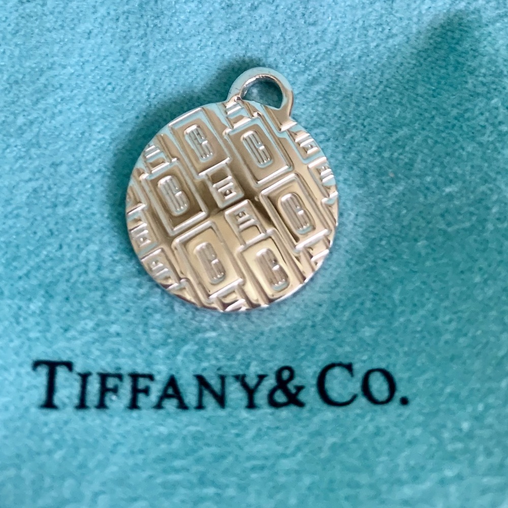 Tiffany & Co. Sterling Silver Initial “C” Pendant